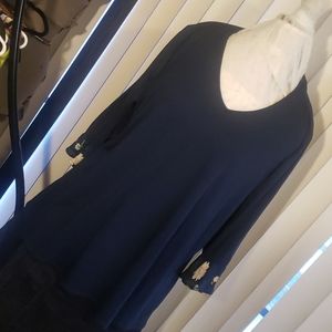 Navy blue 2x shirt